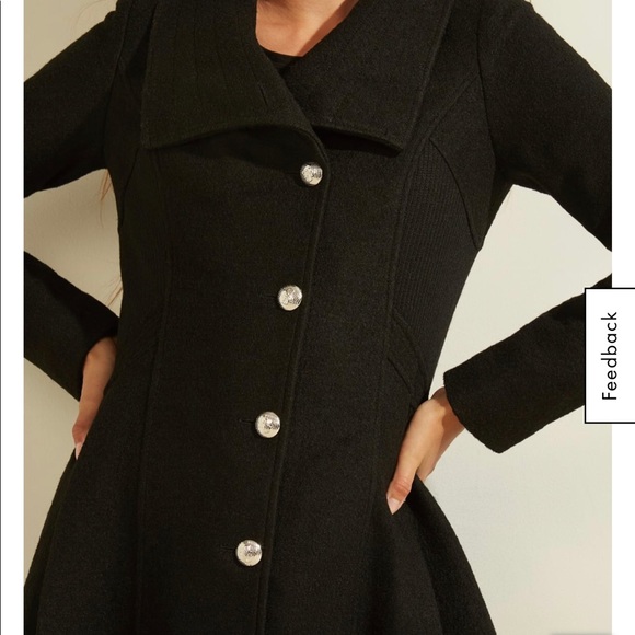 Wool-Blend Coat - Picture 3 of 3